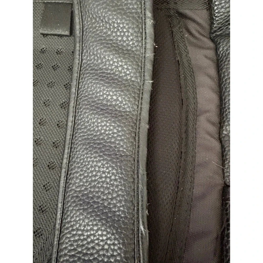 Sprayground Rare Limited Edition Leopard Graphic Backpack Black Vegan Leather